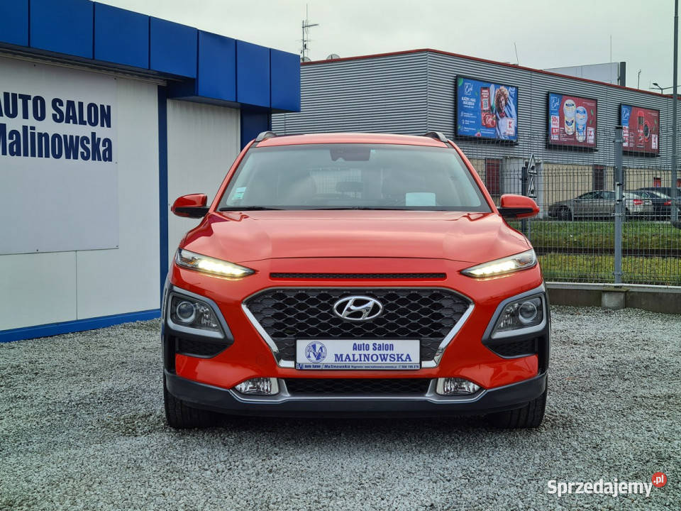 Hyundai Kona Navi Kamera HeadUp PDC Półskóry Led ogranicznik prędkości wielkopolskie