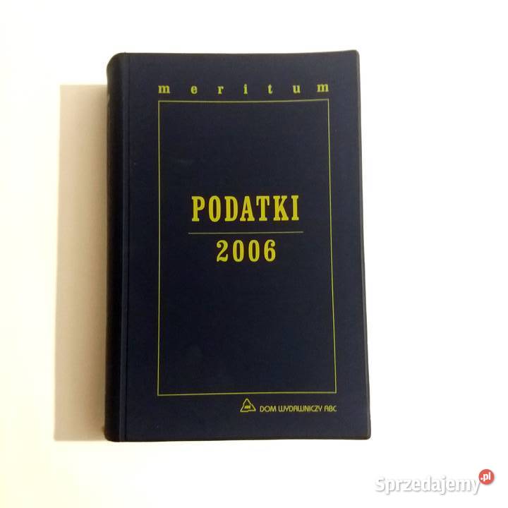Podatki 2006 Meritum Dom Wydawniczy ABC Łódź