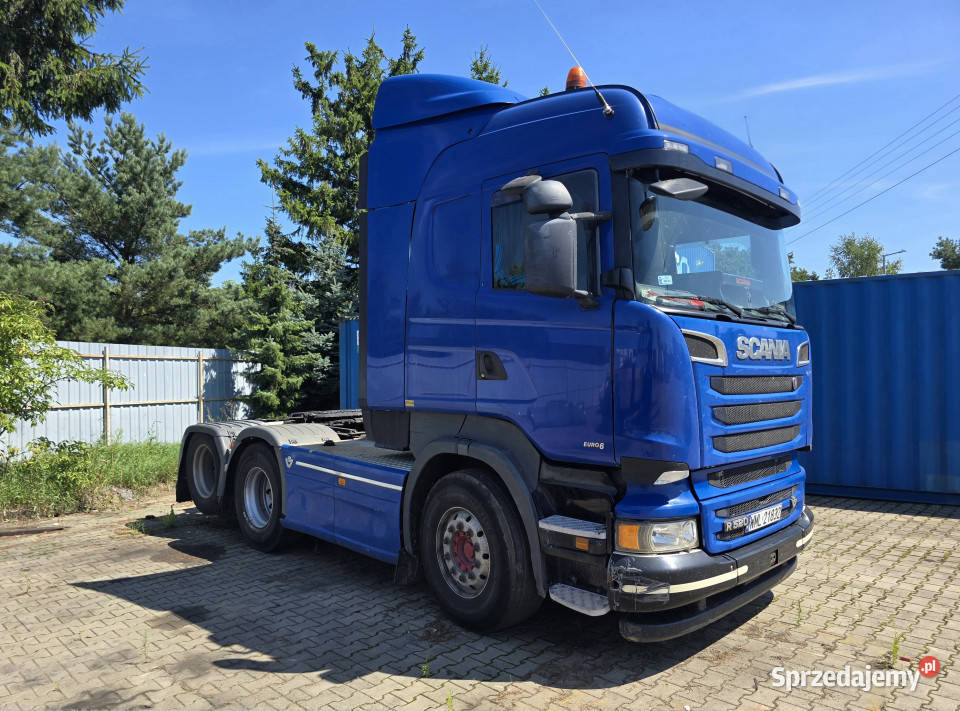 Ciągnik siodłowy SCANIA R520 V8 Euro 6 2017 r Rudolfowo