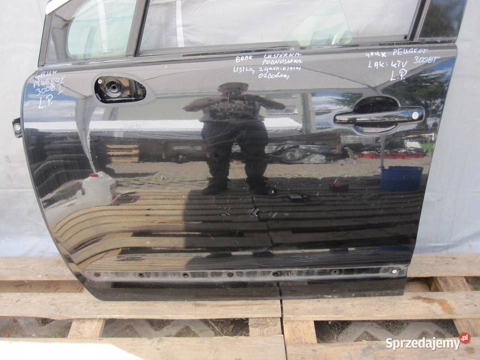 PEUGEOT 3008 I 10r drzwi lewe przód