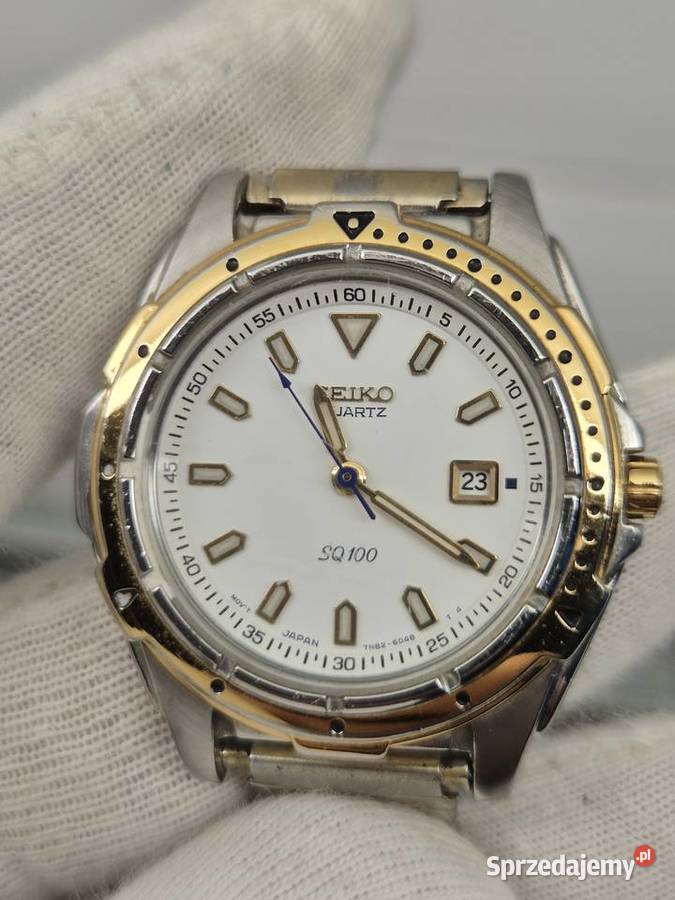 Damski zegarek Seiko SQ 100bicolor Chorzów sprzedam