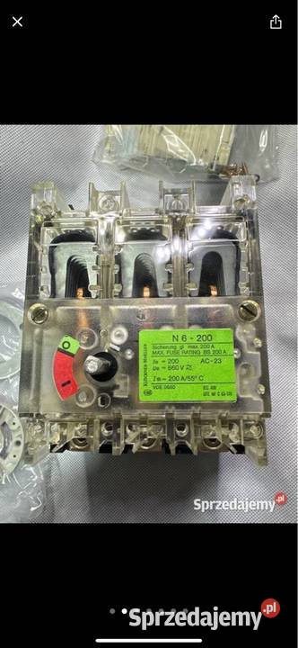 Nowy rozłączniki Klockner Miller typ N6200 Gliwice