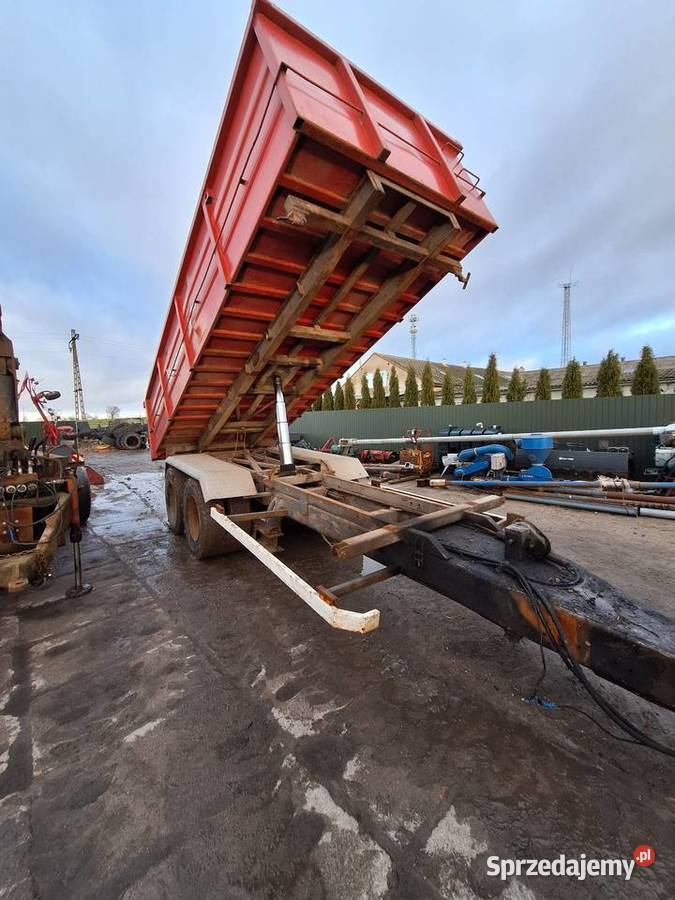 Przyczepa wywrotka tandem 20t solidna kiper Galewice sprzedam
