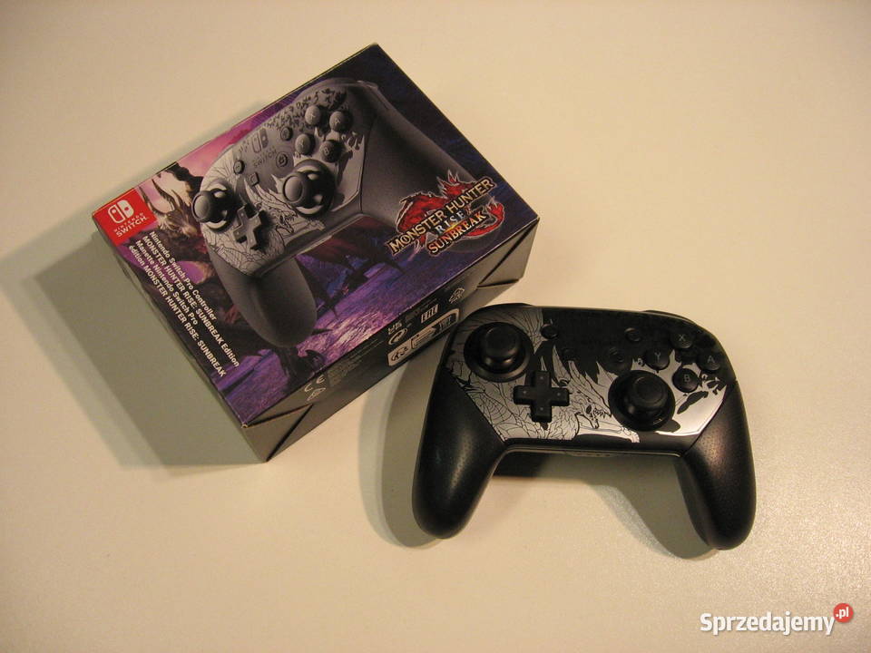 Nintendo Switch Pro Controller Monster Hunter Opole