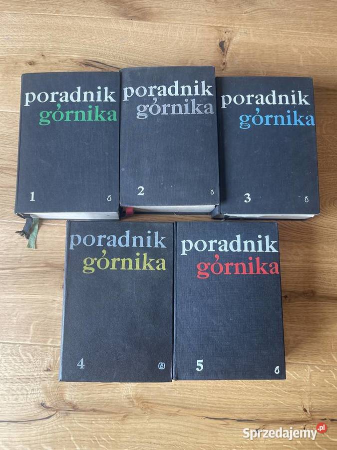 Poradnik Górnika zestaw tomy 15 Lubin