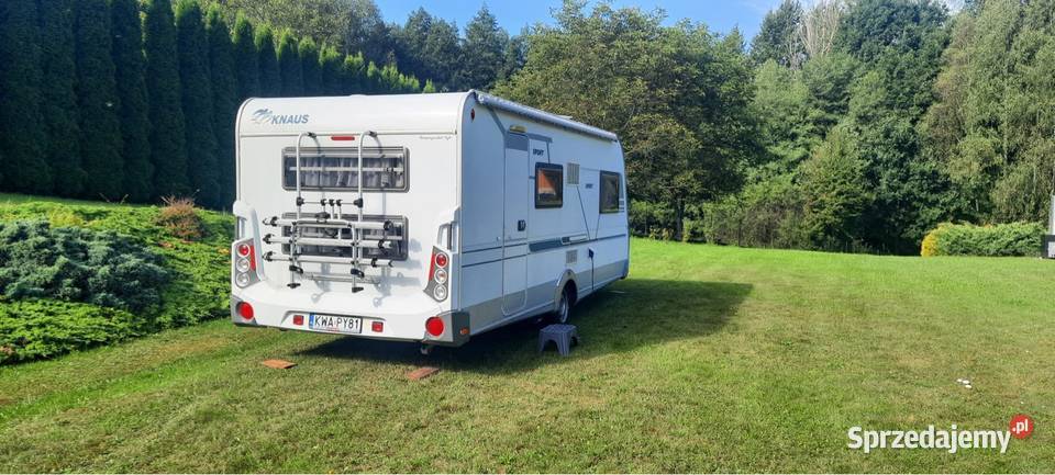 Przyczepa campingowa KNAUS małopolskie Klecza Górna