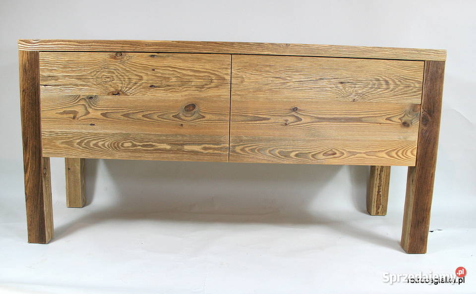 Szafka łazienkowa stare drewno dwie duże 150cm Słupno