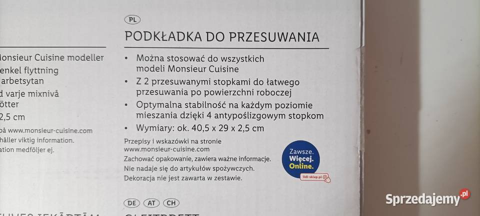Podstawka pod Termorobot Monsieur Cuisine Katowice sprzedam
