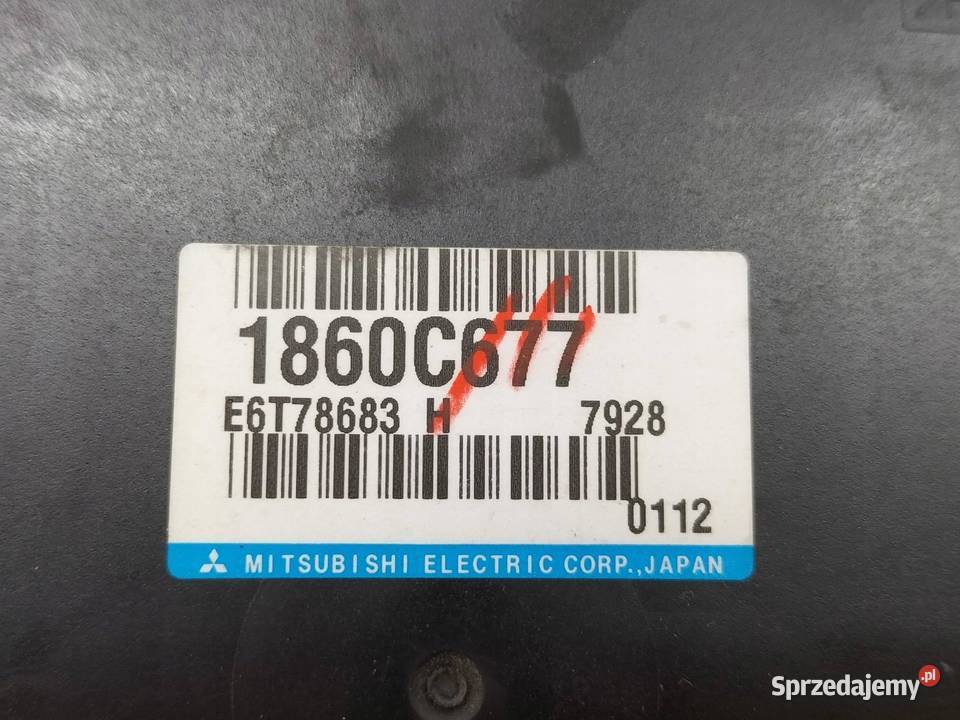 STEROWNIK SILNIKA 1860C677 E6T78683H 16 B 115