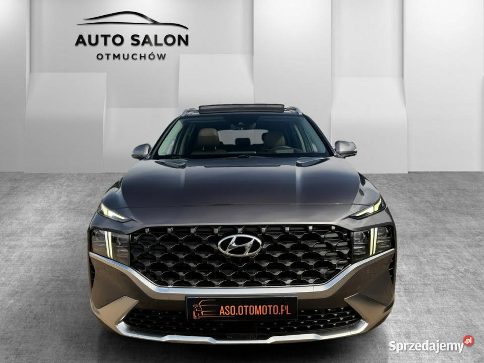 Hyundai Santa Fe FUL LED panorama skóra kamery Otmuchów
