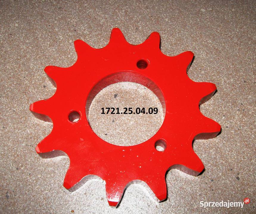 Koło łańcuchowe Z13 1 14 3 otwory 9mm do prasy