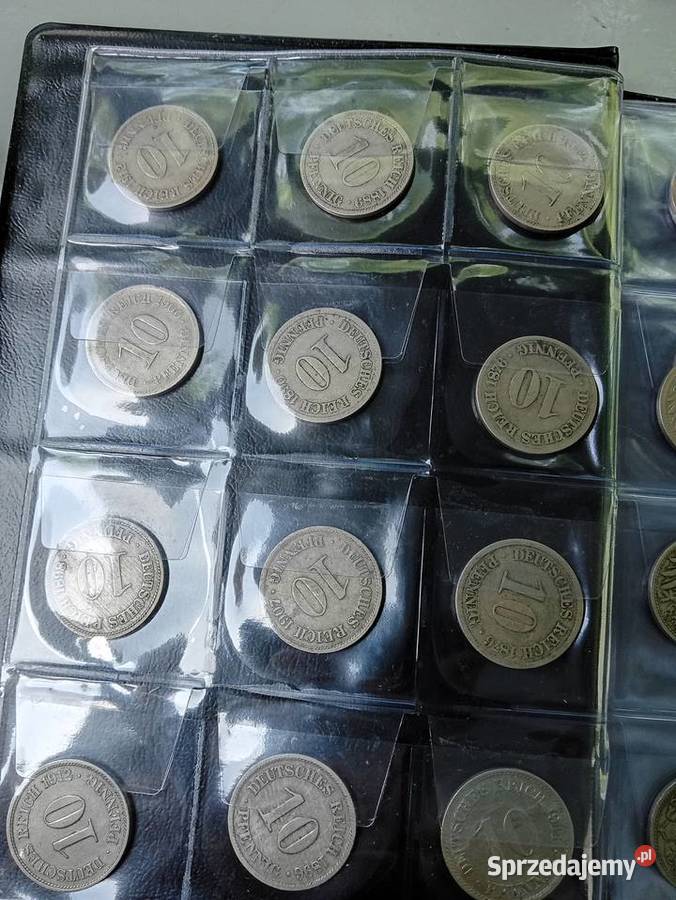 Niemcy pfennig mark Numizmatyka Augustów