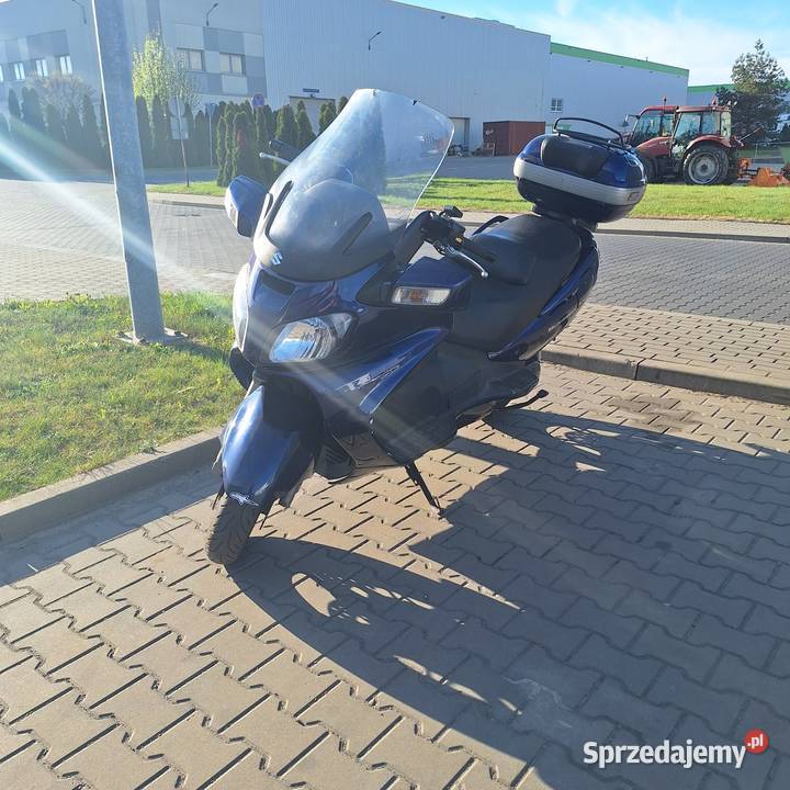 Suzuki AN 650 BURGMAN niebieski