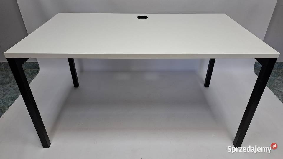 Biurko proste MDD 140x80 białe duża ilość Poznań