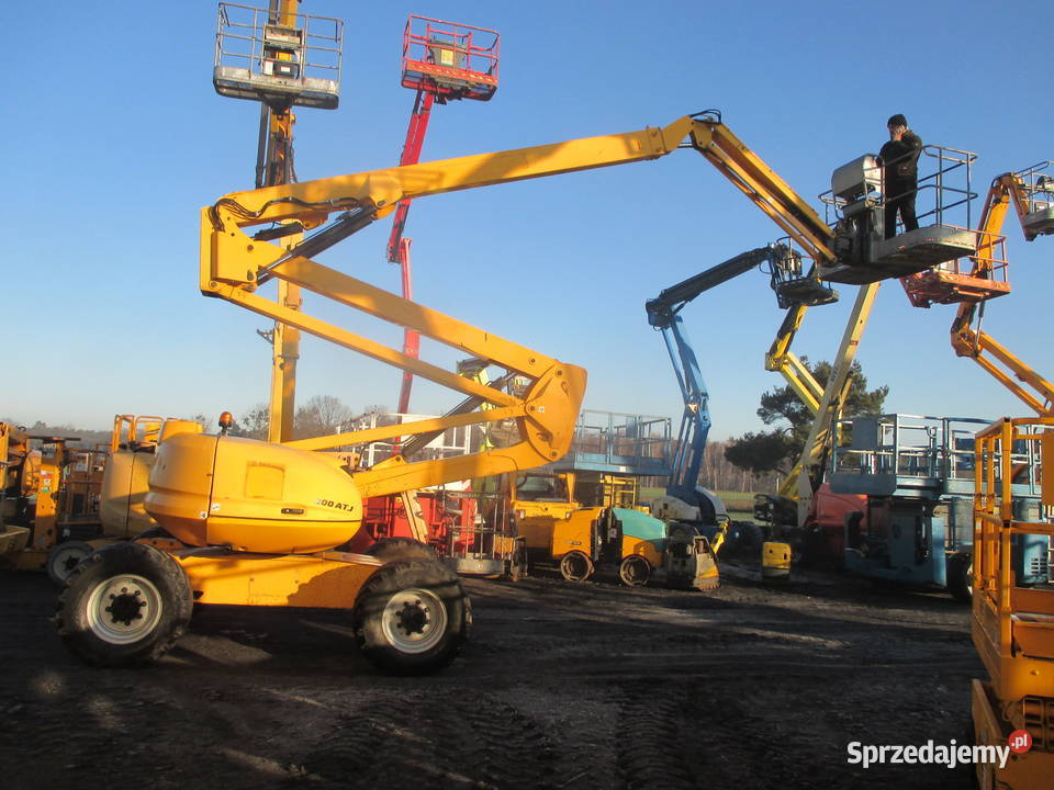 Podnośnik koszowy przegubowy 20 m Manitou 200ATJ Pleszew