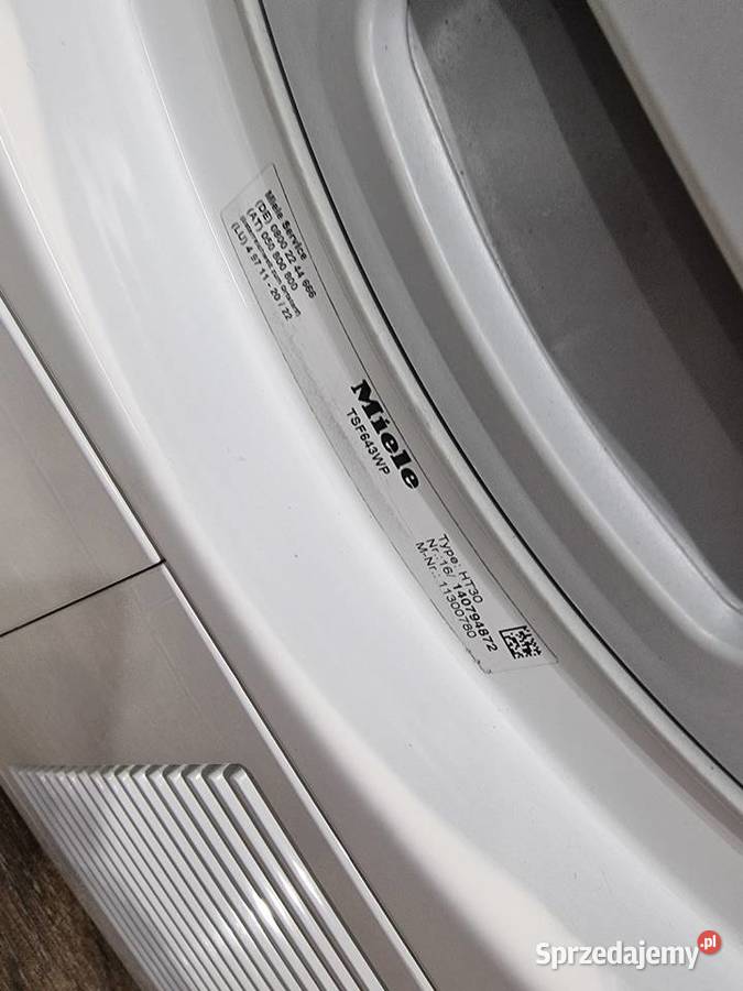 Suszarka kondensacyjna z pompą ciepła Miele TSF Wrocław sprzedam