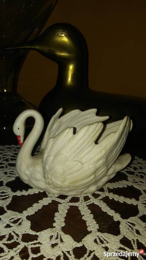 Figurka porcelanowa łabądź Goebel łódzkie Łódź sprzedam