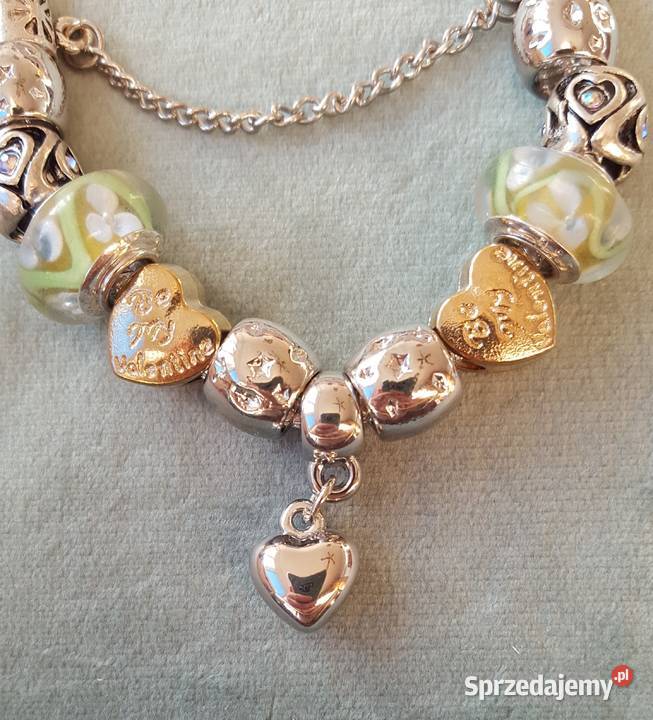 Nowa bransoletka modułowa koraliki beads charms Pozostałe