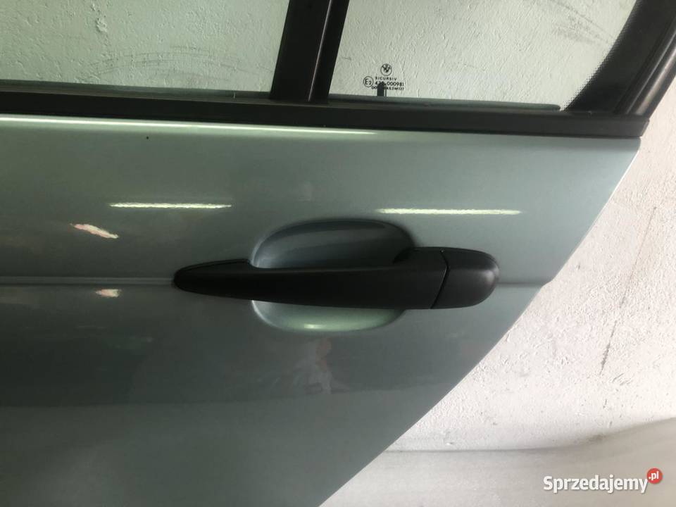 DRZWI LEWY TYŁ BMW E46 GRAUGRUEN METALLIC 4426 wielkopolskie