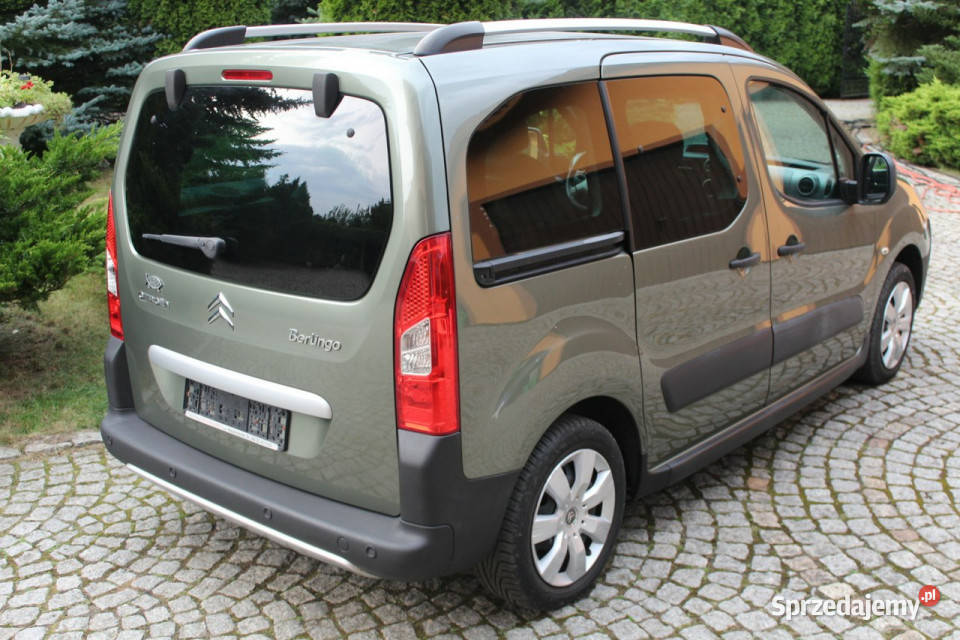 Citroen Berlingo Benzyna 120 177 Opłacony II relingi dachowe Lubań