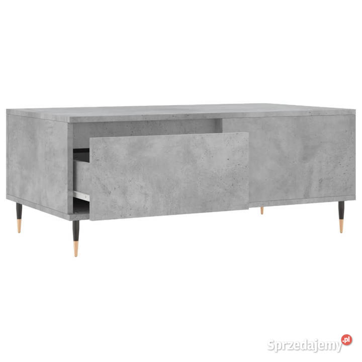 Stolik kawowy szarość betonu 90x50x365 WM830800