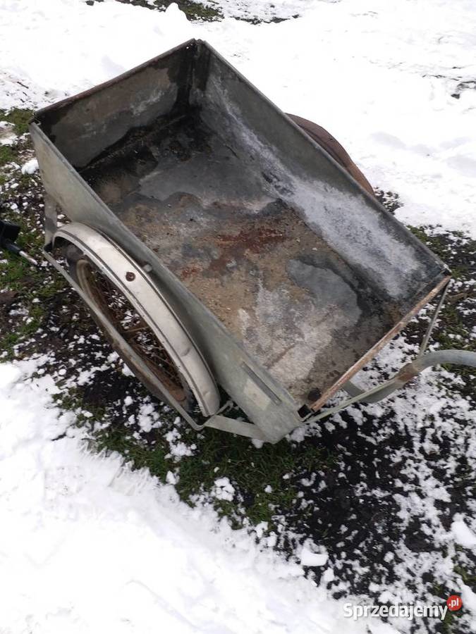 Oryginalna przyczepka do motocykla SimsonWSKDDR Gorzów Wielkopolski