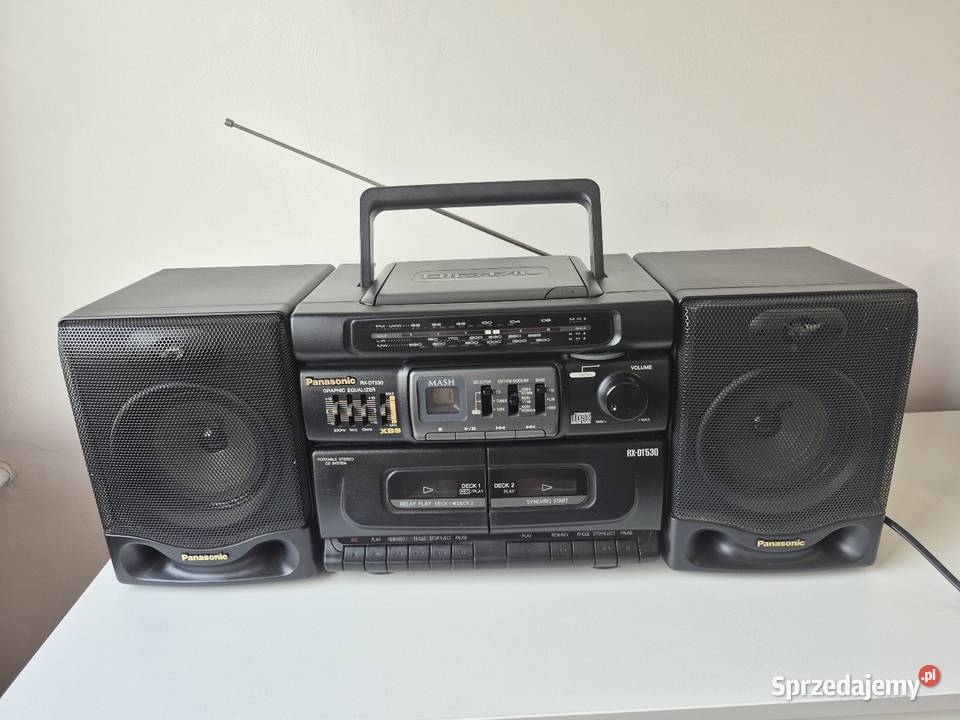 radiomagnetofon Panasonic RXDT530  z CD Jawor