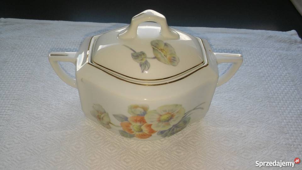 cukierniczka Ćmielów przedwojenna porcelana cudo