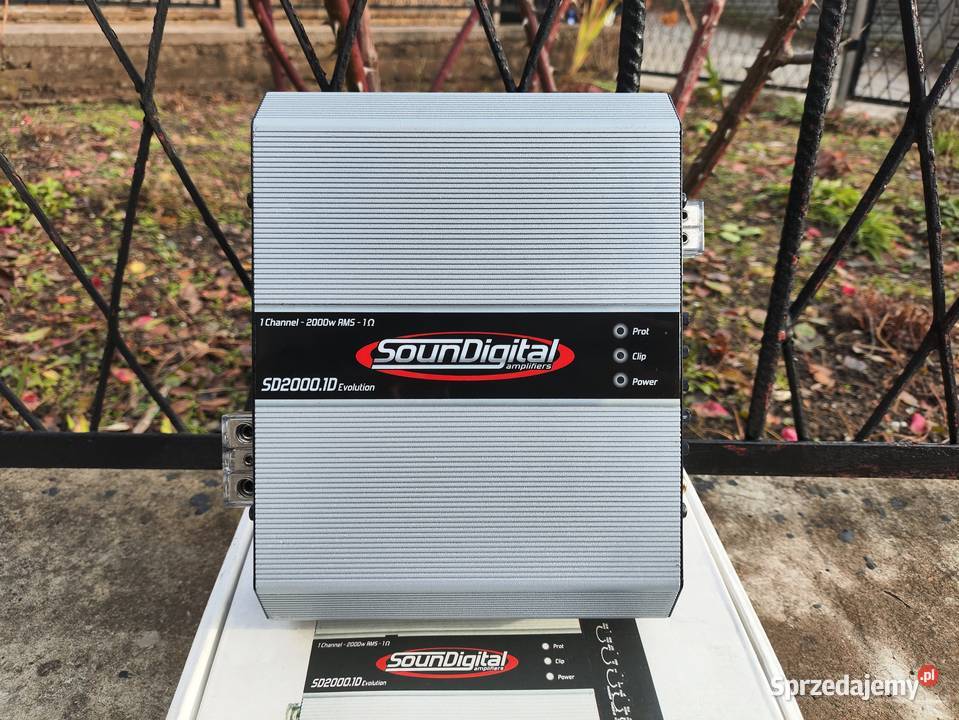 Wzmacniacz samochodowy 1 kanałowy monoblok Ilość kanałów 1