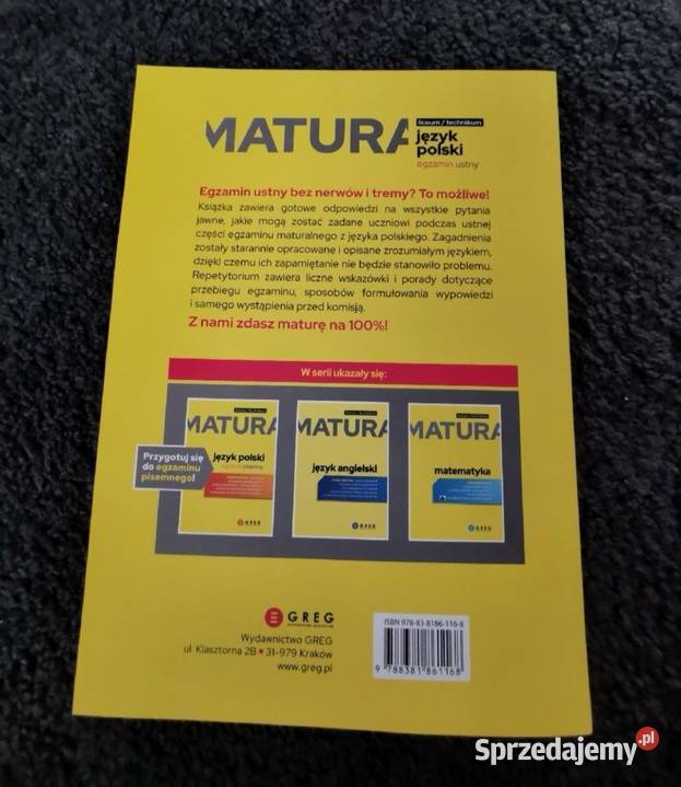 zestaw książek do matury Zgorzelec