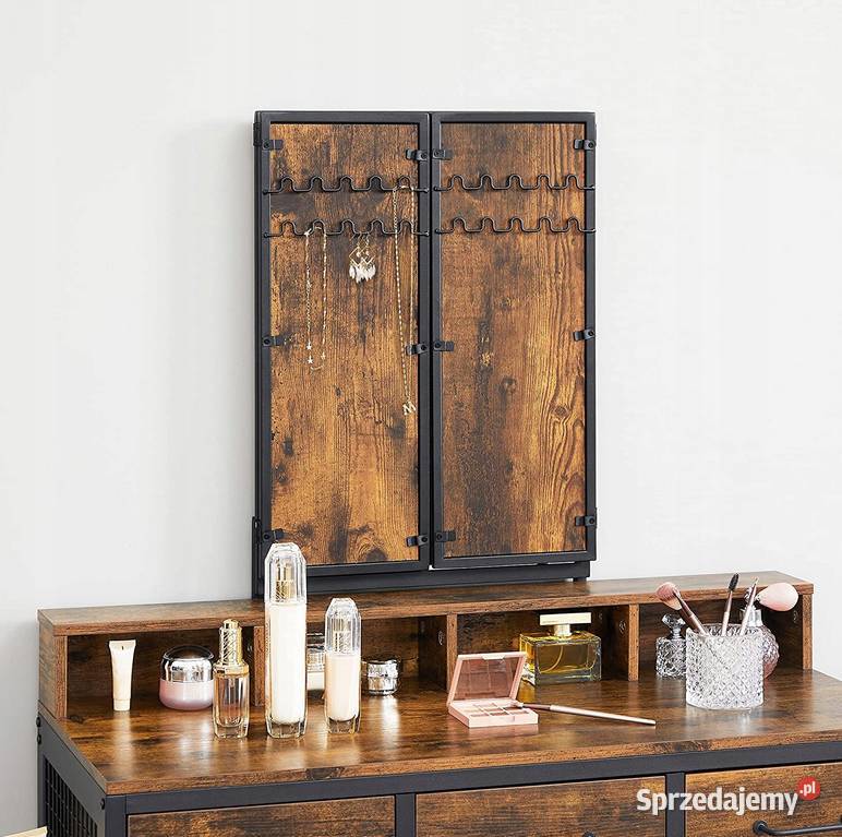 TOALETKA LUSTRO TABORET LOFT RUSTYKALNA RETRO Komplety mebli Choroszcz