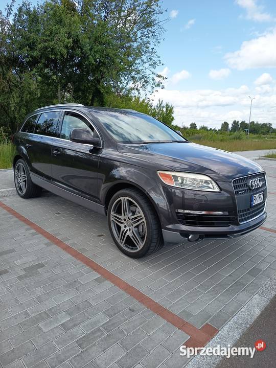 Audi Q7 nieuszkodzony Q7 podlaskie Białystok