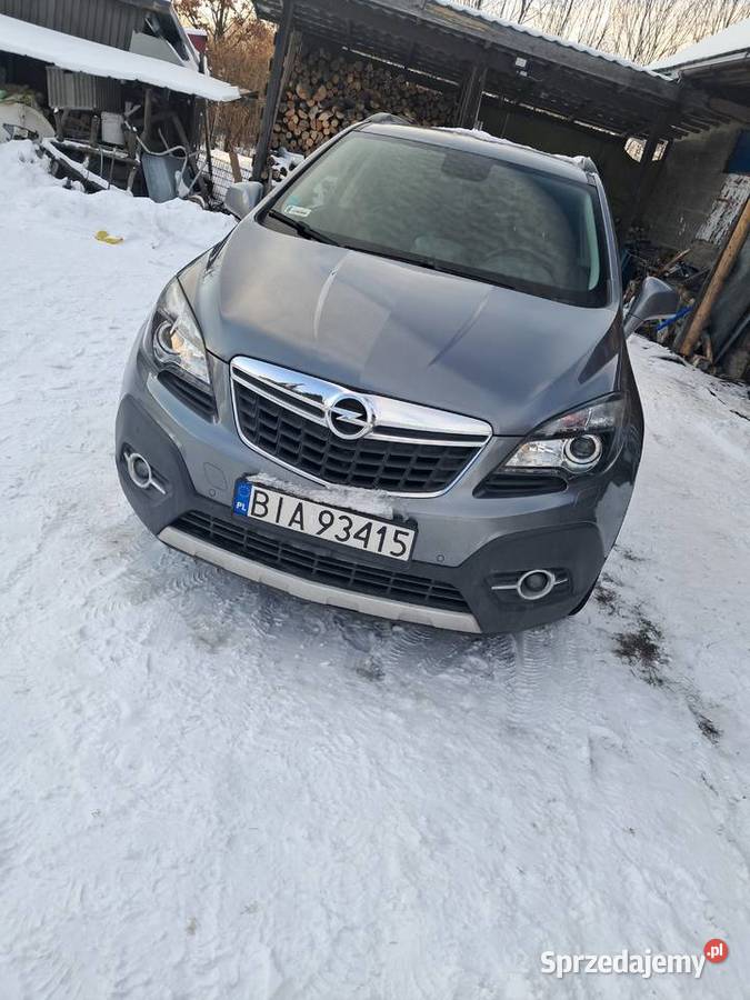 Opel Mokka 14 Turbo Cosmo Koła 18 4x4 BiXenon przyciemniane szyby podlaskie Białystok