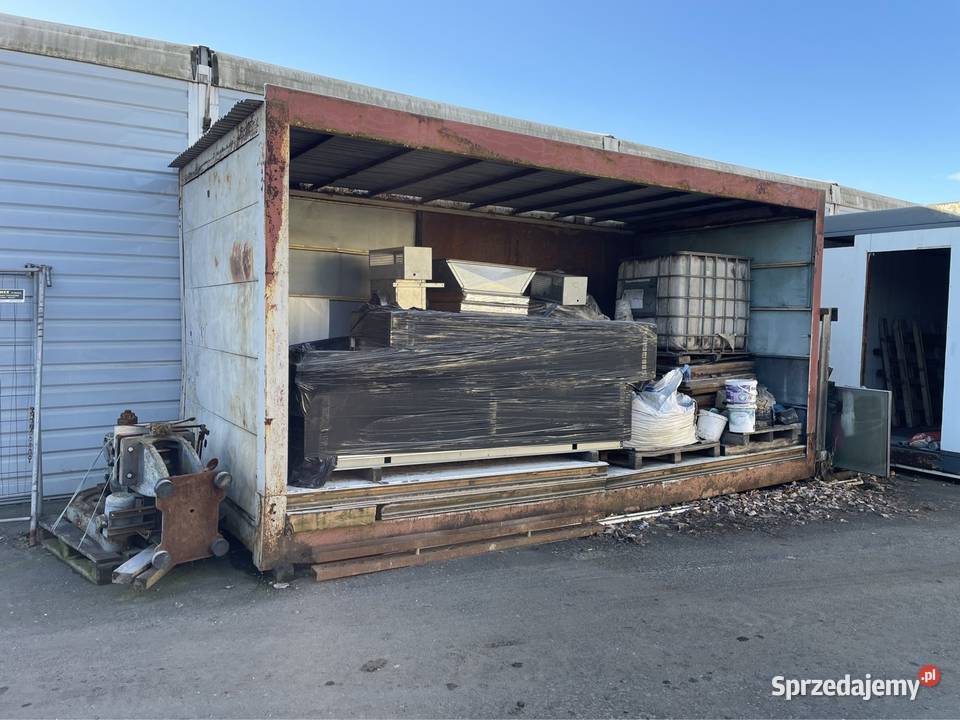 Kontener zabudowa magazyn