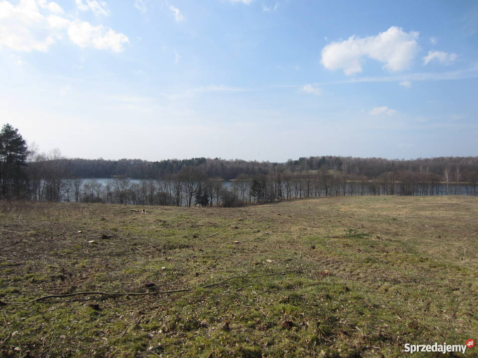 działki jeziorem siecino
