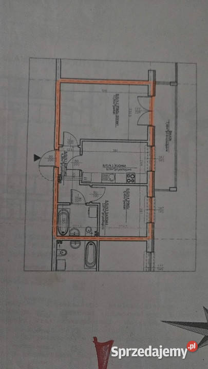 Sprzedaż Ząbki Mieszkanie 2pokoje z oddzielną