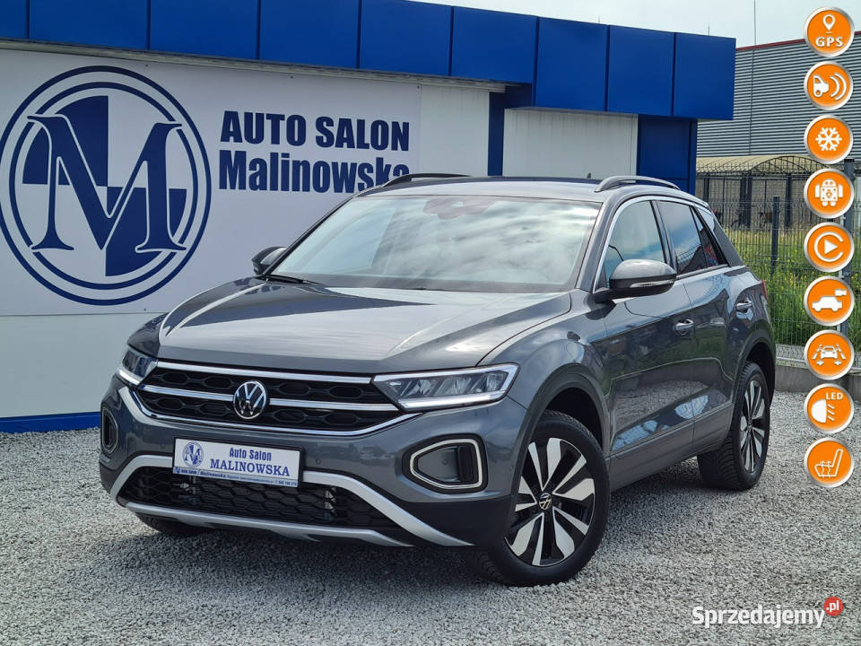 Volkswagen TRoc 14 Navi 2xPDC Park Assist wielofunkcyjna kierownica T-Roc Wągrowiec