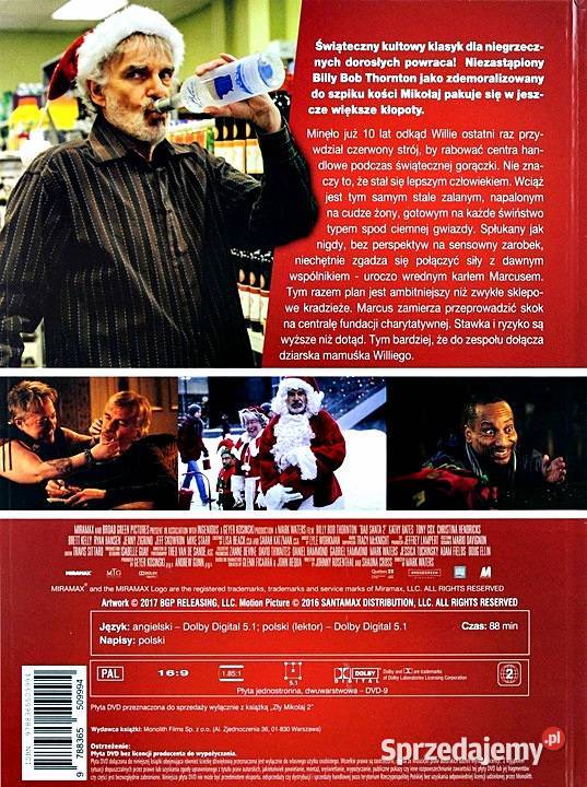 ZŁY MIKOŁAJ 2 DVD KS