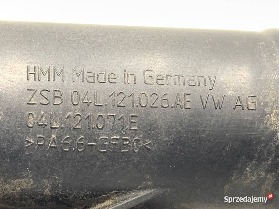 RURA WODY VW PASSAT B8 04L121071E 20 190 podkarpackie