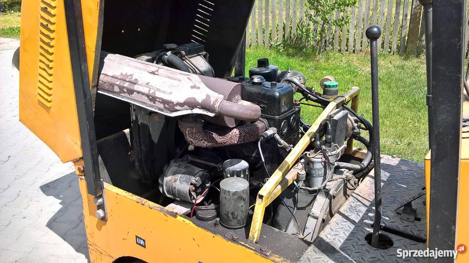 Wózek widłowy RAK 7 instalacja gazowa Kowiesy