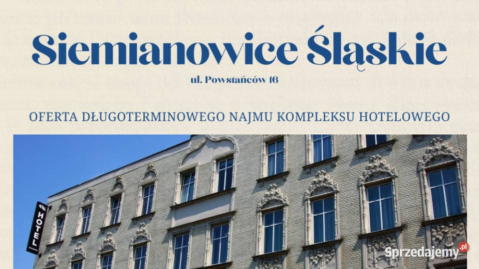 Hotel w centrum Siemianowic Śląskich Siemianowice Śląskie