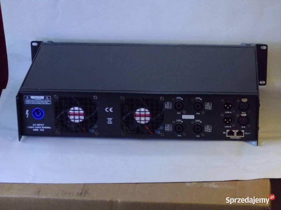 Wzmacniacz końcówka mocy z DSP 4X1300W estradowy
