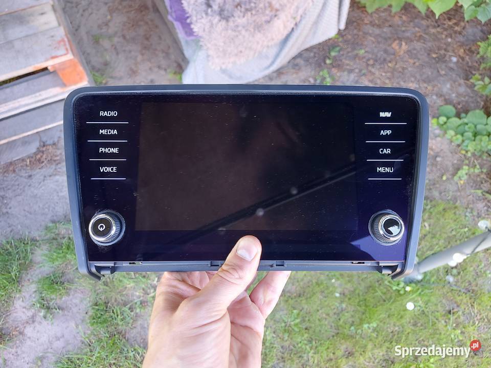 Wyświetlacz Radia Panel Multimedia Skoda Octavia