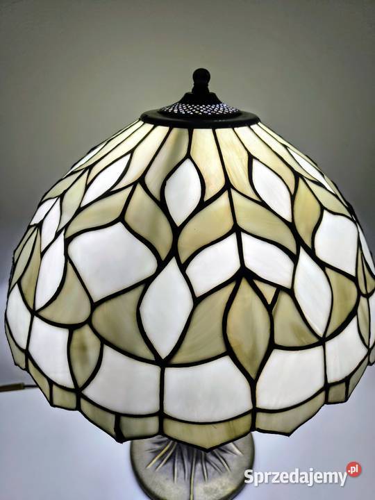 Lampa witrażowa stołowa nocna Tiffany dolnośląskie
