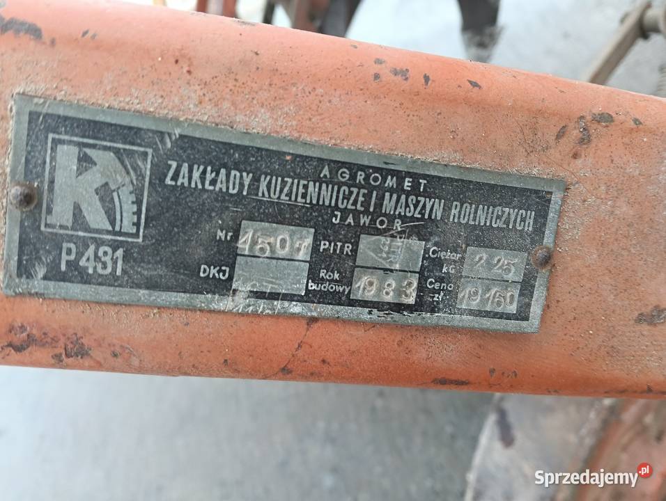 Obsypnik do Ziemniaków na 5 rzędów nowy Radła