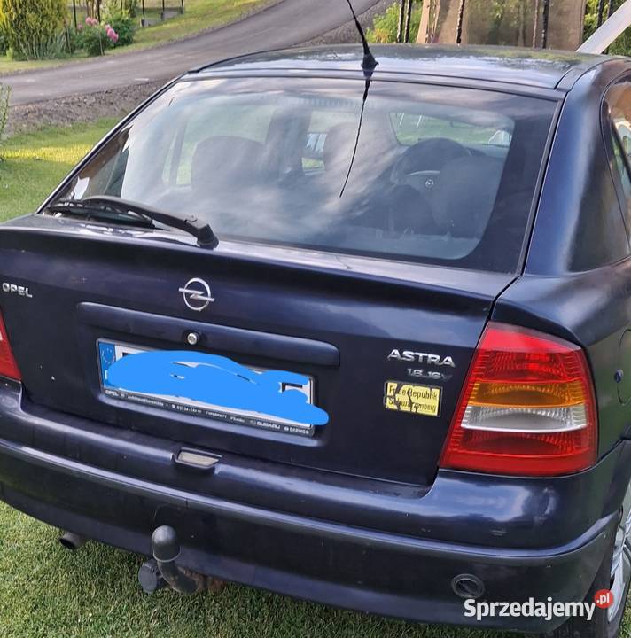 Astra g 98 16 16V gaz i hak Astra Roztoka