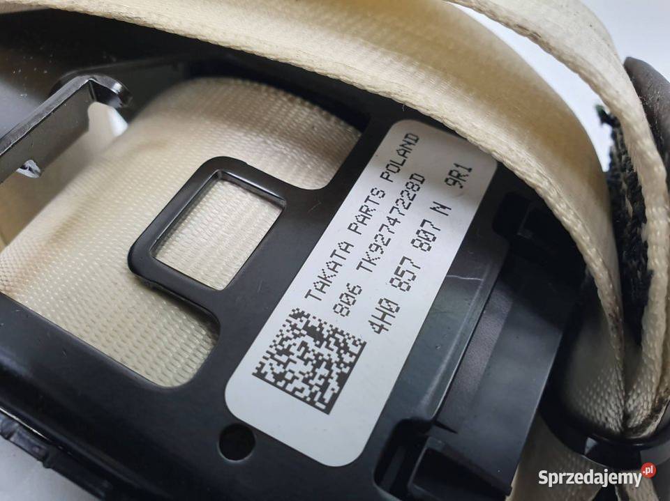 PAS BEZPIECZŃSTWA AUDI A8 L D4 4H0857807N kujawsko-pomorskie Lipno