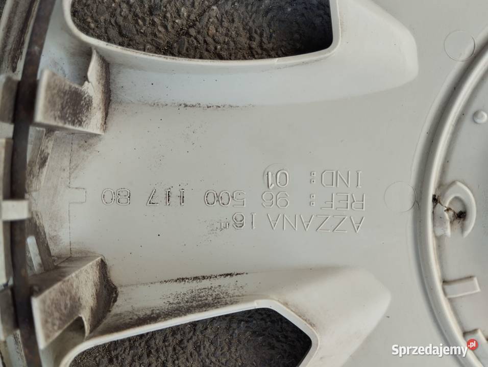 Kołpak Citroen 16 Azzana 965780 C4 sztukę Kołpaki śląskie