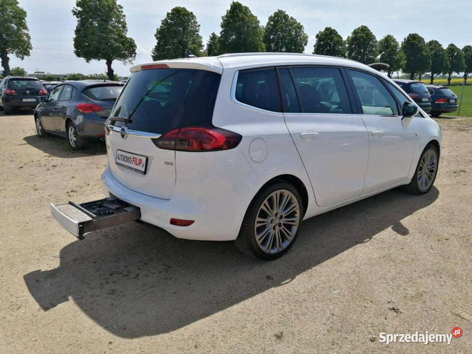 Opel Zafira 20 165 7 osobowy bagażnik na rowery lakier metallic Strzegom