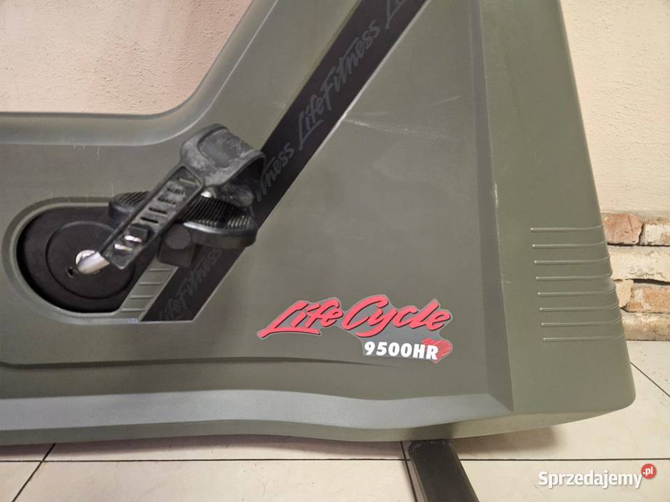 Profesjonalny rowerek Life Cycle 9500 HR Fitness Siłownia i fitness Pszczyna